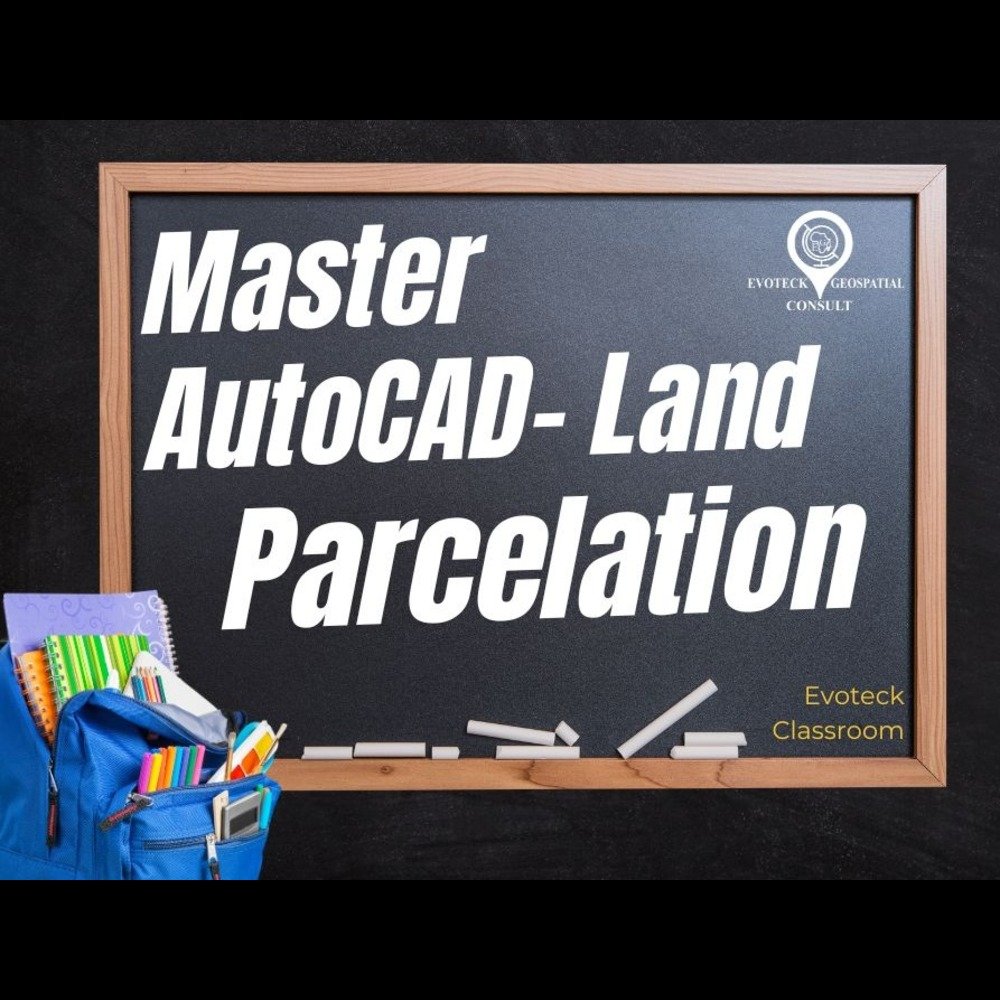 Master AutoCAD Land Parcelation